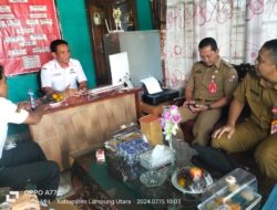 Kepengurusan Sekretariat DPD Forjil Lampung Utara di Kunjungi Kesbangpol