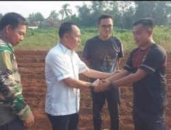 Pemkab dan Kodim Beri Kompensasi Petani Singkong Kotabumi yang rusak