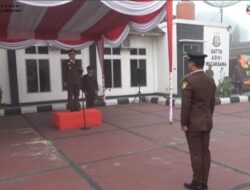 Kajari OKU Selatan Pimpin Upacara HBA Ke-64 Tahun 2024