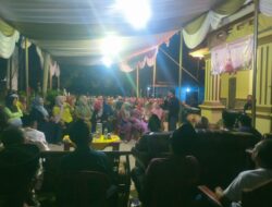 Banjir Dukungan Warga,Hamartoni Ahadis Kukuhkan Tim Relawan Batang Pangkal Dan Sahabat Sehati Milineal Abung Kunang
