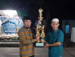Kepala Desa Inggis, Sunardi Membuka Musabaqah Tilawatil Quran (MTQ) ke-XVII tahun 2024