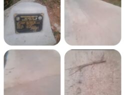Di Duga Pekerjaan Rabat Beton Desa Sumber Tani Kecamatan Abung Pekurun Berkualitas Buruk