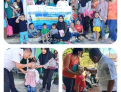 Kepala kampung Sriwijaya, Atoni Nasir Hadiri Acara Imunisasi Nasional Bersama UPT Puskesmas Umpu Semenguk