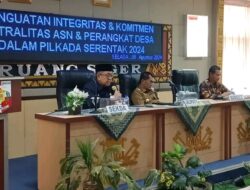 Pj Bupati Lampung Utara Hadiri Acara Penguatan Integritas dan Komitmen Netralitas ASN dalam Pilkada Serentak 2024
