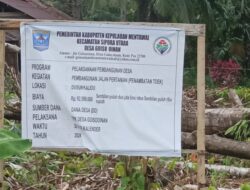 Ketum Literpan RI ( L- RI ) Agustinus Jai Akan Laporkan Proyek Pembangunan yang merugikan Uang Negara