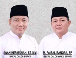 Pasangan Calon Kepala Daerah Kabupaten Oku Selatan Iwan Hermawan Dan Faisal Ranova Siap Mendaptarkan Diri Ke KPU