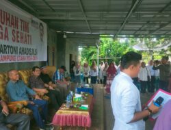 Hamartoni Ahadis Kukuhkan Tim Pemenangan Keluarga Sehati Kecamatan Abung Tinggi