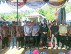Hamartoni Ahadis Dan AIM Mantan Bupati Lampura Jadi Narsum Sosiaslisasi Pembinaan Ideologi Pancasila