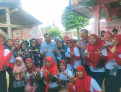 Berdialog Dengan Masyarakat Desa Talang Jali,AIM Ajak Masyarakat Untuk Memenangkan Hamartoni Ahadis Jadi Bupati Lampura