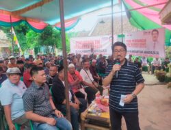 Hamartoni Ahadis Kukuhkan Tim Pemenangan,Akan Lakukan Perbaikan Jalan Di Abung Pekurun Jika Menjadi Bupati