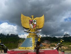 Kemegahan dan Kewibawaan, Tugu Garuda Berada Ditapal Batas RI-Malaysia