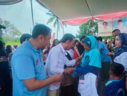 Cawabup Romli Dan Aim Mantan Bupati Bersosialisasi Di Desa Mandukoro Baru
