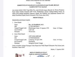 Sepak Terjang Ali Rahman  dan Pasagannya  Ayu Asalasiyah Dalam Menghadapi Pilkada Way Kanan Membuat Banyak Pihak Kesel