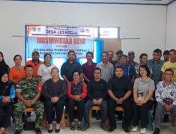 Desa Lesabela Gelar Pembahasan dan Pengesahan Rencana Kerja Pemerintah Desa (RKPDes) Tahun Anggaran 2025