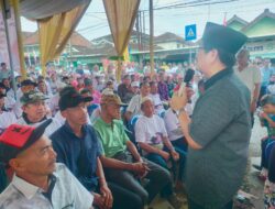Keluarga Besar Cabup Lampura Dr.Ir.Hi.Hamartoni Ahadis,M.Si Gelar Silahturahmi Dan Dialog Bersama Warga