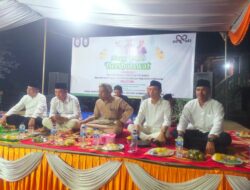 Cawabup Lampura Romli,S.Kom,MH Bersama M.Yusrizal.ST Hadiri Acara Abung Tengah Bersholawat