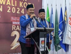 Akhirnya Paslon Walikota dan Wakil Walikota Mardison dan Bahrul A Mendaftar Ke KPU Kota Pariaman
