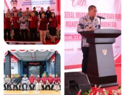 Pj. Bupati Lampung Utara Hadiri Kunjungan Kerja Dirjen Imigrasi dan Peresmian Rumah Dinas di Kotabumi