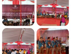 Cabup & Cawabup Kaur Gusril-Hamid, Resmi Daftar Ke KPU Kaur