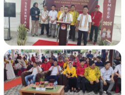Ribuan massa pendukung siap Ratakan untuk kemenangan Resmen Kadapi dan Cik Raden