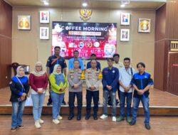 Kapolres OKU Selatan, AKBP M. Khalid Zulkarnaen, S.I.K., M.H., Mengadakan Acara Coffe Morning Dengan Insan Pers