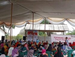 Calon Wakil Bupati Lampung Utara Romli S.Kom.MH Sapa Warga Dan Paparkan Program Di Hulu Sungkai