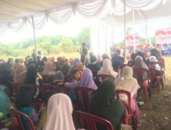 Masyarakat Tanjung Iman Harapkan Pasangan Har-li Bisa Membenahi Lampung Utara