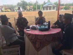 Di Dampingi Tokoh Masyarakat, Anggota DPRD provinsi Calon Orang No 1 Adakan Dialog Dan Silaturahmi