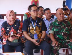 Pj Bupati Lampung Utara Drs. H. Aswarodi, M.Si., Diwakili Asisten Pemerintahan & Kesra H. Mankodri, S.H., M.M., CPIA, dalam Sosialisasi Sapu Bersih Pungutan Liar Tahun 2024