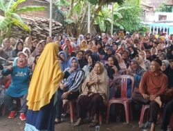 Ustadzah Nur Aini Kampanyekan Dukung Pasangan Calon Bupati dan Wakil Bupati Lampung Utara, Hamartoni-Romli, Nomor Urut 1.
