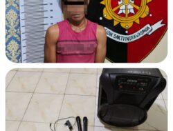 Polisi Ringkus Diduga Pelaku Curat di Kantor SDN 2 Negeri Besar