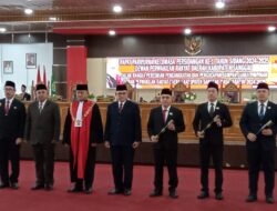 Hendrikus Hengki Resmi Pimpin DPRD Kabupaten Sangau