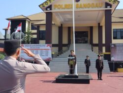 Polres Sanggau Peringatan Hari Sumpah Pemuda (HSP) ke-96 Tahun 2024