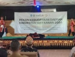 Acara Festival Kebudayaan Daerah Kabupaten Way Kanan tahun 2024 dibuka Raden Adipati Surya