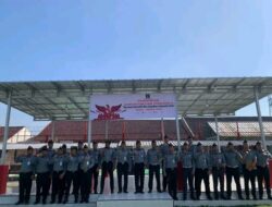 Lapas Way Kanan Laksanakan Upacara Peringatan Hari Kesaktian Pancasila 2024 Bagi seluruh Petugas dan Warga Binaan