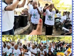 Kampung Negeri Baru ,Negeri Batin ,Panca Negri dan Bumi Putra, Kecamatan Umpu Semenguk sambut kedatangan Resmen Kadapi dengan meriah