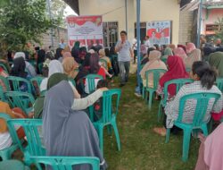 Paslon Har-li Kampanye Di-Tengah Tengah Masyarakat Bandar Kagungan Raya