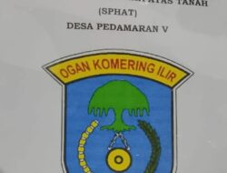 Tak Di Sangka Oknum Kepala Desa Pedamaran V Kecamatan Pedamaran Kabupaten OKI Diduga Palsukan Surat Pengakuan Hak (SPH)