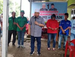 Cagub & Cawagub Helmi-Mian, Kokohkan 3500 Tim Pemenangan Kabupaten Kaur