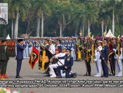 Terima Penghargaan dari Presiden, PPWI Nasional Ucapkan Selamat kepada Kolonel Irfan Amir