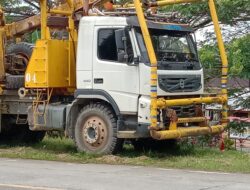 Ketum Literpan RI Pusat Agustinus Jai Minta Kendaraan Alat Berat yang Parkir di Trotoar Di Depan Kantor Dinas PUPR Mentawai, Dipindahkan
