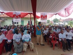 Hamartoni Cabup No 1 Kampanye dan Dialog Bersama Warga Desa Sidomukti Abung Timur