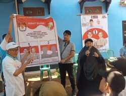 Hamartoni Kampanye dan Simulasi Pencoblosan Didesa Curup Guruh