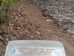 Buruknya Pembangunan Jalan Onderlagh di Kampung  Kayu Batu kecamatan gunung labuhan  Diduga Tak Sesuai RAB dan Terkesan Asal Jadi