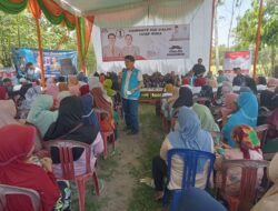 Paslon Har-Li Kampanye dan Dialog Tatap Muka Dengan Warga Desa Negara Batin