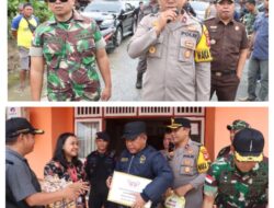 Kodim 1204 dan PJ Bupati Sanggau, Turun Meninjau Titik – Titik Lokasi Banjir