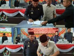 Penyampaian Program Pembentukan Peraturan Daerah (Propemperda) Tahun Anggaran 2025