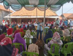 Cabup No Urut 1 Dr.Ir.Hi.Hamartoni Ahadis,M.Si Lakukan Kampanye Di Bukit Kemuning
