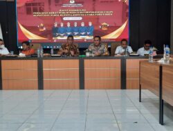 Kabag Ops Polres Lampung Utara Hadiri Rapat Koordinasi Persiapan Debat Publik Kedua Calon Bupati dan Wakil Bupati