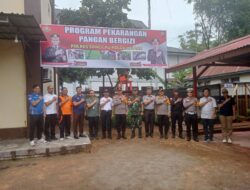 Kapolres Sanggau Gelar Penanaman Serentak Tanaman Holtikultura Pada Pekarangan Pangan Bergizi